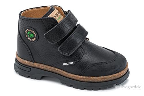 Pablosky Pojkar 507013 Ankle Boot, svart, 27 EU 8445543048379