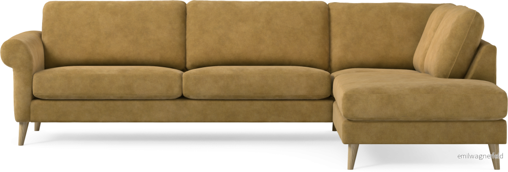 Bridge 3-sits soffa med divan höger O5VQW
