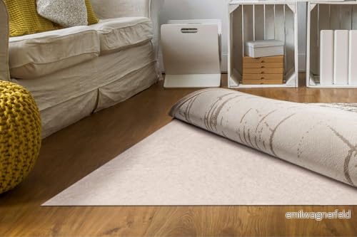 LUXOR Living matta underlag halkfri, halkfri matta, fleece, kan skäras till storlek, utan att klibba, även lämplig för möbler, storlek: 190 x 290 cm 4002398194169