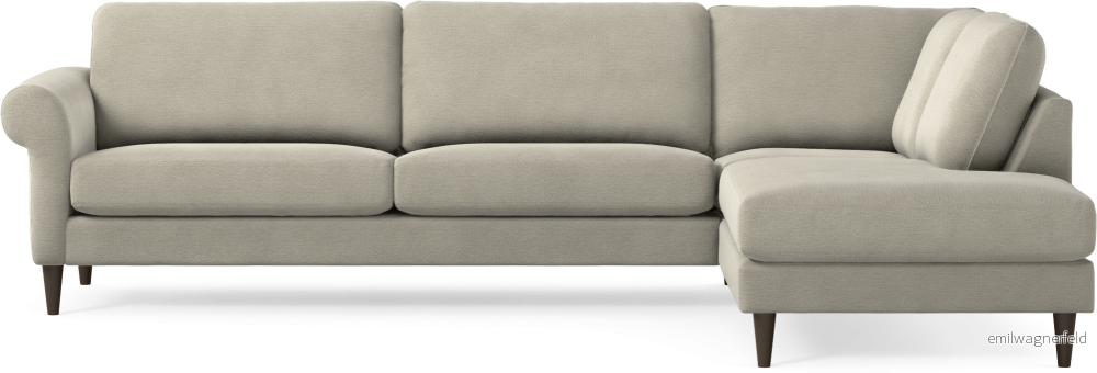 Bridge 3-sits soffa med divan höger uptqd