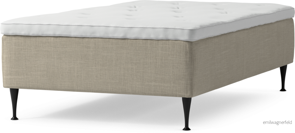 Delux Dream Ramsäng, enkelsäng med bäddmadrass och sängben Js46J