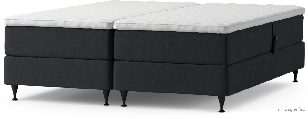 Delux Dream Ställbar säng, dubbelsäng med bäddmadrass och sängben FWBeF Delux Dream Ställbar säng, dubbelsäng med bäddmadrass och sängben FWBeF