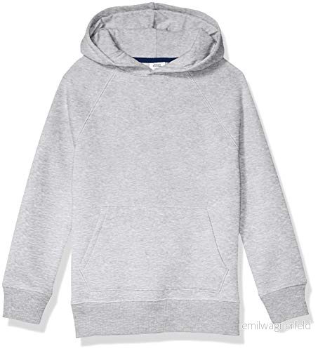 Amazon Essentials fleece pullover huvtröja sweatshirts för småbarn, ljusgrå ljung, 2T 194223205721