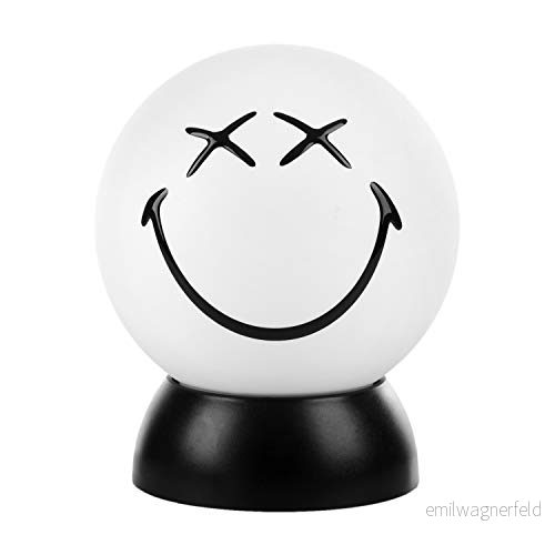ONLI Lumetto Smiley World GREG bianco con lampadina LED 8030626538955