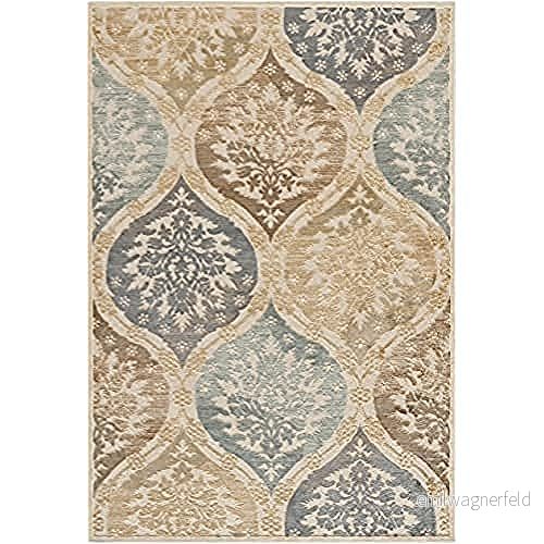 Safavieh "Roseau" område matta 160 X 230 cm Cream/Multi 683726322979