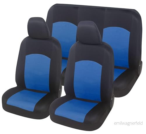 Auto Accessori Lupex Universella bilsätesöverdrag Royal Blue Set med överdrag till fram och baksäte Polyestertyg Ingen Sv 8059386980682