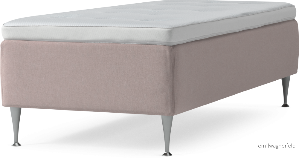 Delux Dream Ramsäng, enkelsäng med bäddmadrass och sängben Qb68E