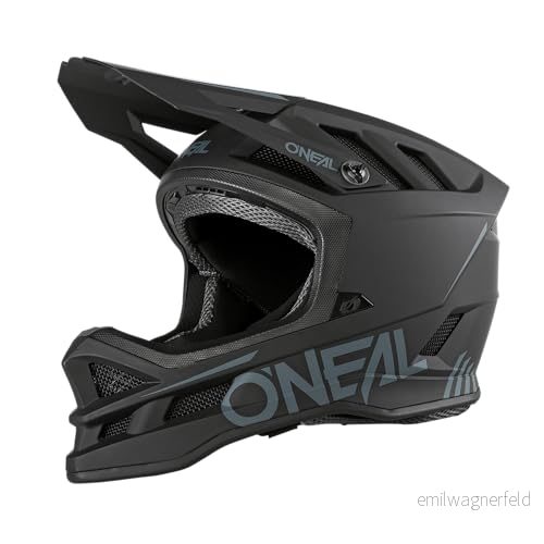 O'NEAL Mountainbike Hjälm MTB nedförsbacke Dri Lex® innerfoder, ventilationsöppningar för luftflöde och kylning, ABS yttre skal Blade POLYACRYLITE SOLID Vuxna Svart Storlek XL 4046068553764