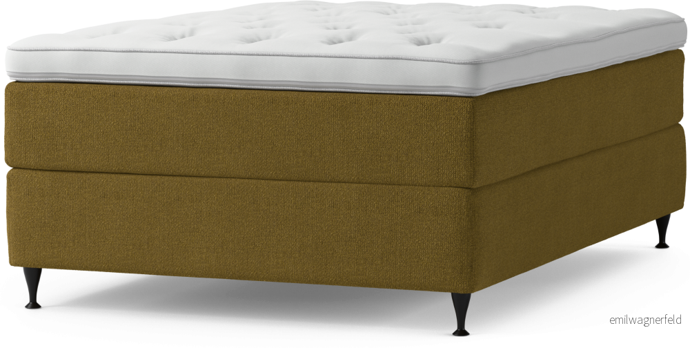 Delux Dream Kontinentalsäng, enkelsäng 140 cm med bäddmadrass och sängben 1cq6E