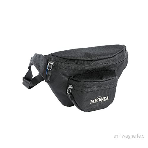 Tatonka Unisex Taljepakke sjov taske höftväska, svart, 32 x 16 6 cm, 1 liter/S EU 4013236221039