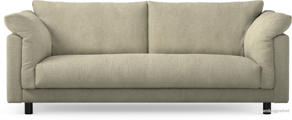 Cherrie 2,5-sits soffa, hel dyna, fast klädsel Ii3ol