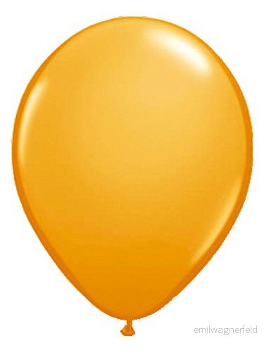 Folat Orange ballonger 30cm 50 stycken 8714572191074