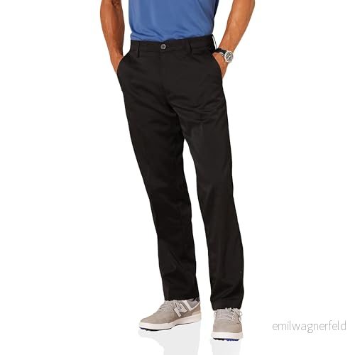 Amazon Essentials mäns Classic Fit Stretch golfbyxa (finns i stor och lång), svart, 40 W x 34 L 195111830452