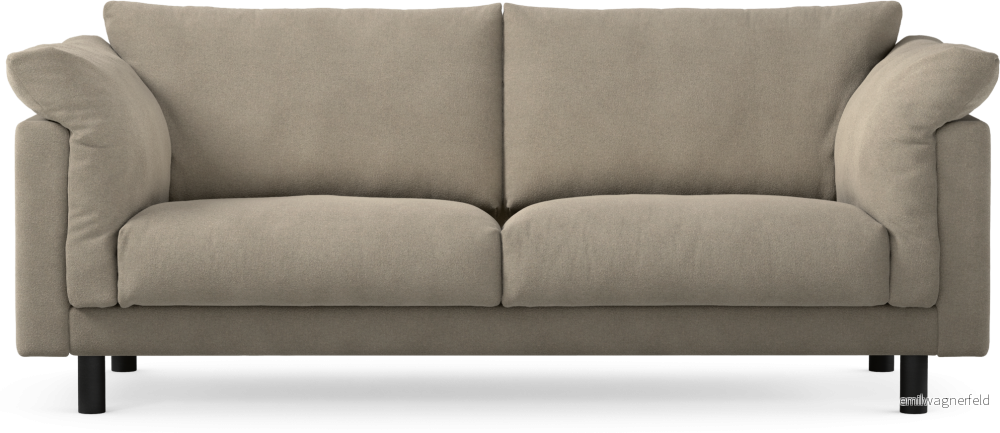 Cherrie 2,5-sits soffa, fast klädsel qikPR