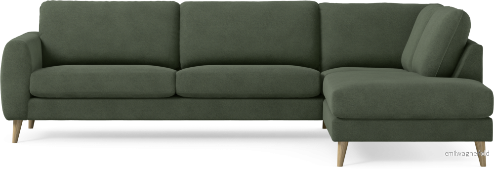 Bridge 3-sits soffa med divan höger 1ppoU
