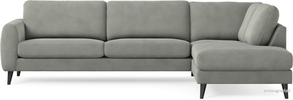 Bridge 3-sits soffa med divan höger 23EDR