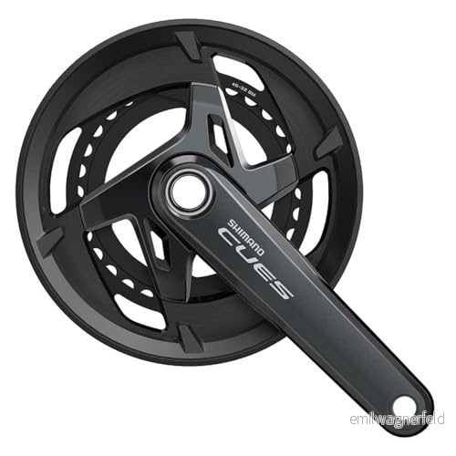 Shimano Unisex vuxen Cues FC U8000 2 vevset, svart, 170 mm 4550170171643