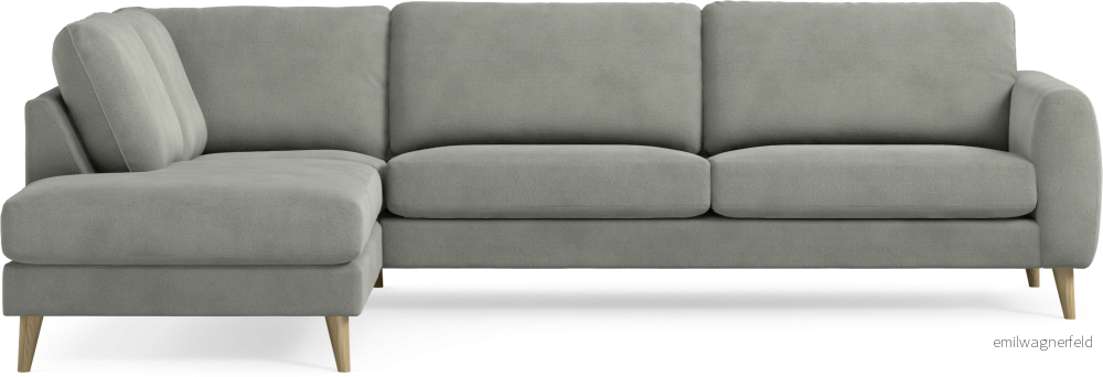 Bridge 3-sits soffa med divan vänster AL7Og