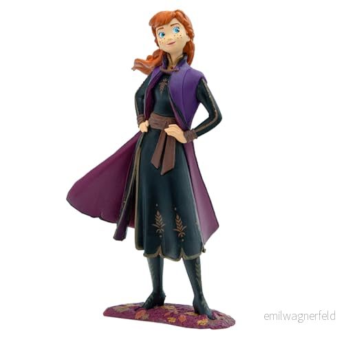 Micki Bullyland WD Figur Disney Frost Frozen ANNA LILA/SVART 4063847135126