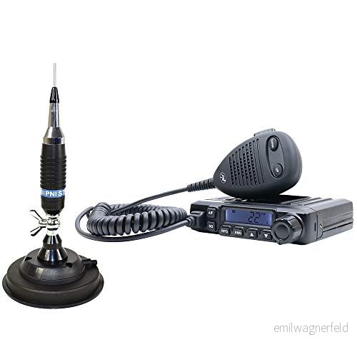 PNI Radio CB Escort HP 6500 ASQ + S75 antenn 5949066516702