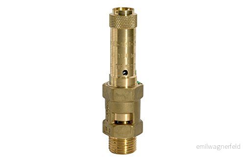 RIEGLER 104906 229.02 21,0 säkerhetsventil, mässing, G 3/4, kontakttryck 21 bar, 1 st 4047322189644