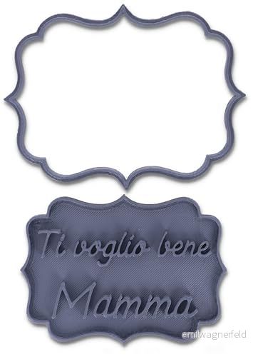 Graziano 8011684059101 TVB skärare Mamma, Plast 8011684059101