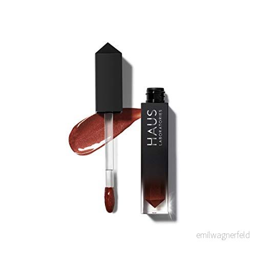 HAUS LABORATORIES By Lady Gaga: LE RIOT LIP GLAS High Shine, lätt läppglans finns i 18 färger, skimrande och glittrande, bekvämt kläder, vegan cruelty Free 0,17 oz. 840073500270