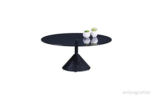 M2 Kollektion Montreal 1 soffbord, metall, svart, 60 x 35 4036147134977