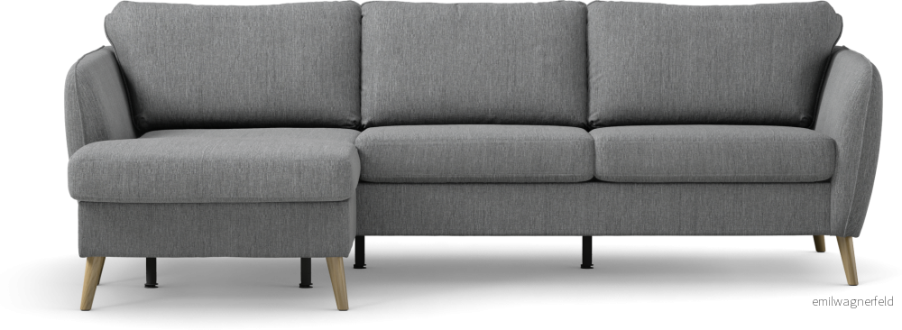 County 3-sits soffa med flyttbar schäslong Sazcn