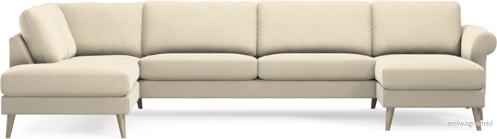 Bridge 3-sits soffa med divan vänster och schäslong höger 66uYd
