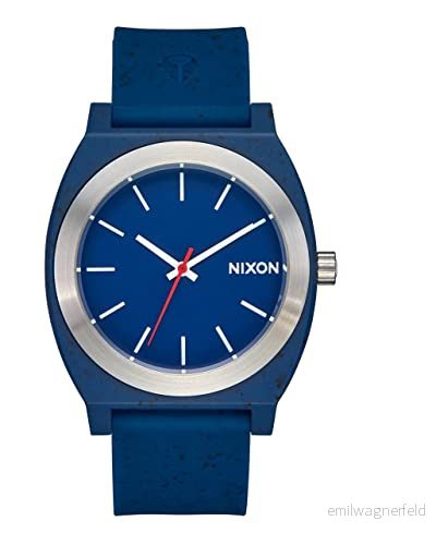 Nixon Analog kvartsklocka för män med silikonarmband A1361 5138 00, Havsspeckle 3608701163160
