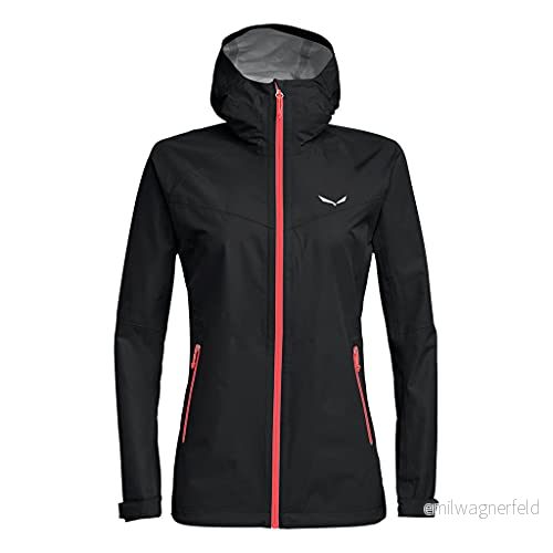 Salewa Puez (Aqua 3) Ptx W Jkt regnjackor, Svart ut/6080, Large 4053866030168