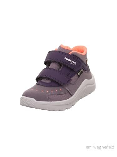 Superfit Mädchen KICKS leicht gefütterte Gore Tex Sneaker, LILA/ORANGE 8500 9010159377077
