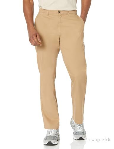Amazon Essentials herr klassisk passform vardaglig stretch chinos byxa, mörk kakibrun, 34 B x 33 L 191770595145