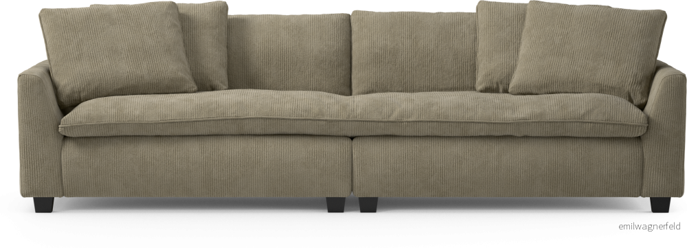 Bellora 4-sits soffa, hel dyna FTrrl