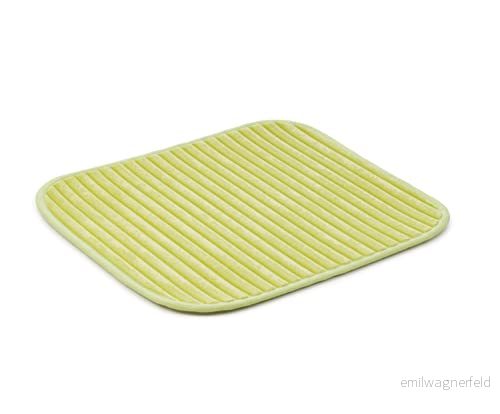 Gözze halkfri mjuk badmatta, 100% polyester, 50 x 45 cm lime 4021626418679