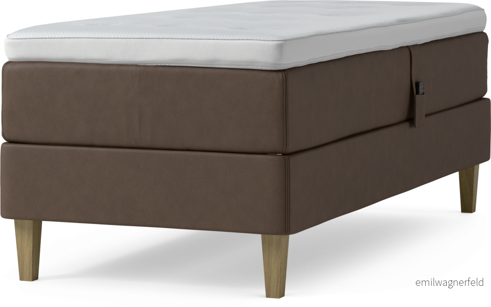 Delux Dream Ställbar säng, enkelsäng med bäddmadrass och sängben kt48s