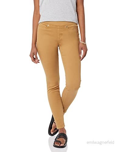 Amazon Essentials kvinnors stretch pull on jegging (finns i plusstorlek), ljus kamel, 14 196433123307