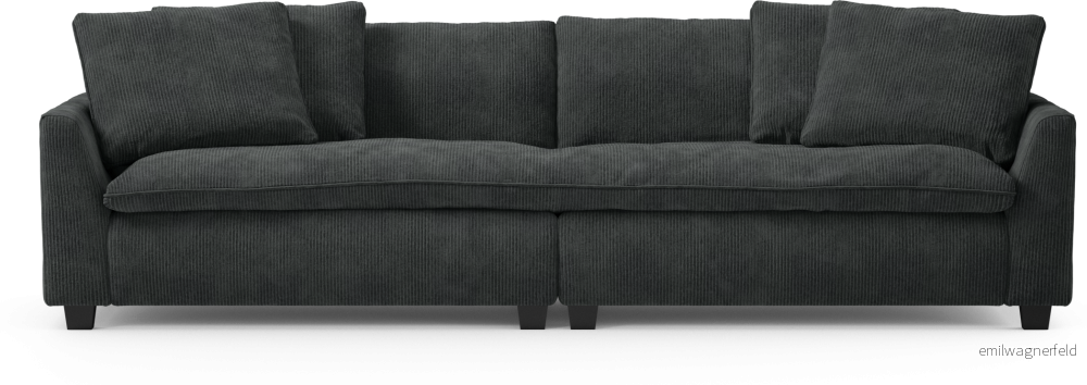 Bellora 4-sits soffa, hel dyna P80e5