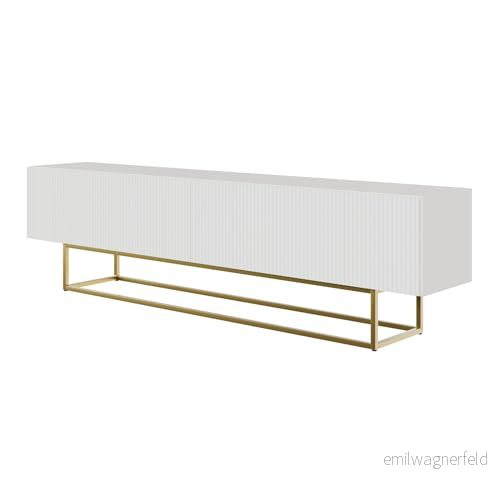 Selsey TV-element, tekniskt trä, vit, 175 cm 5905386080804