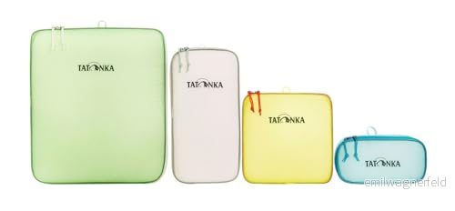 Tatonka Unisex Vuxen Sqzy Pouch Set Väska, Blandad, (1,5 l/3 l 3,5 5 l) EU 4013236335323