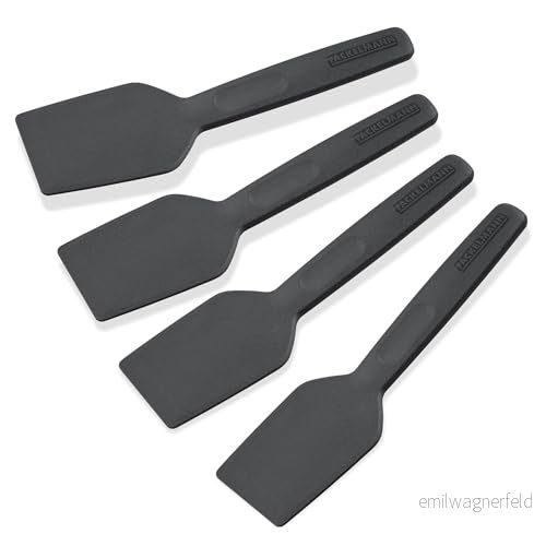 Lot de 4 spatules à raclette 16 cm Fackelmann ref. 25286 4008033252867