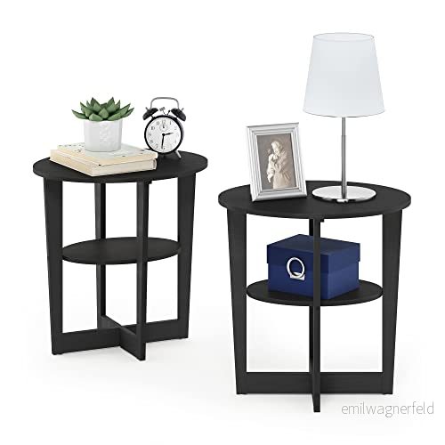 Furinno slutbord, trä, valnöt, en storlek 816718020502