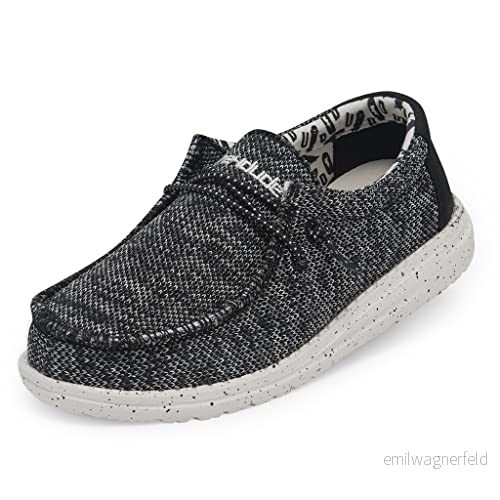 Hey Dude Pojke Wally Youth Sox MOC Toe skor, Skater, 33 EU 4895242898852