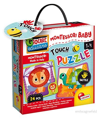 Liscianigiochi 92680 Montessori Baby Touch Pussel, inte tillämpligt 8008324092680