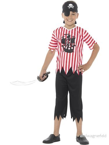Jolly Pirate Boy Costume (S) 5020570278215