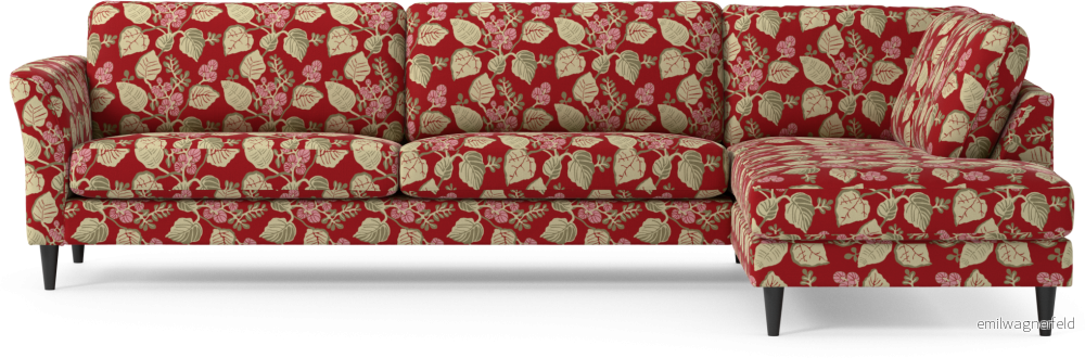 Bridge 4-sits soffa med divan höger 0PTB2