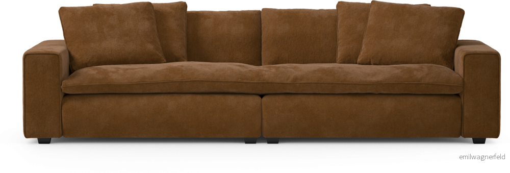 Bellora 4-sits soffa, hel dyna Fdy8z