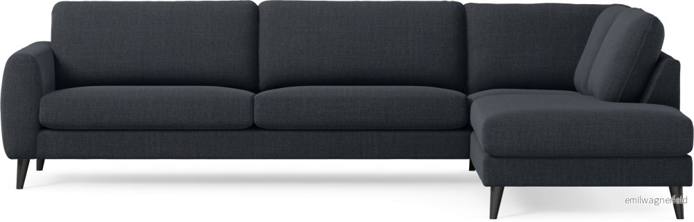 Bridge 4-sits soffa med divan höger hur5m