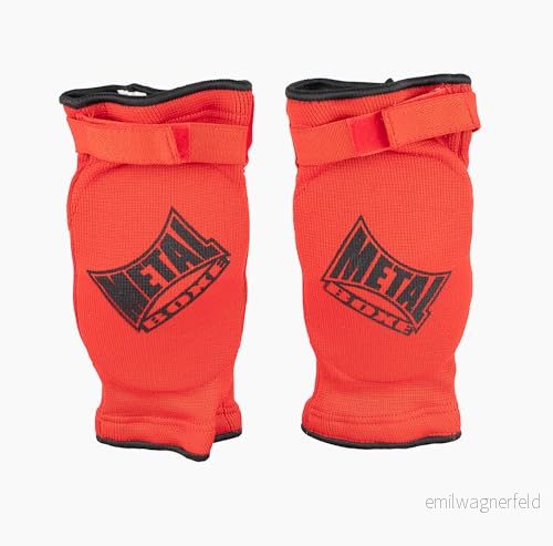 METAL BOXE Mixte Coudières Coudi re pour Enfant, Rouge, Junior EU 3662968001177